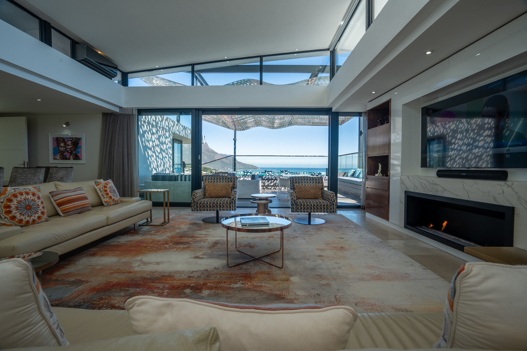 Main living area ocean views